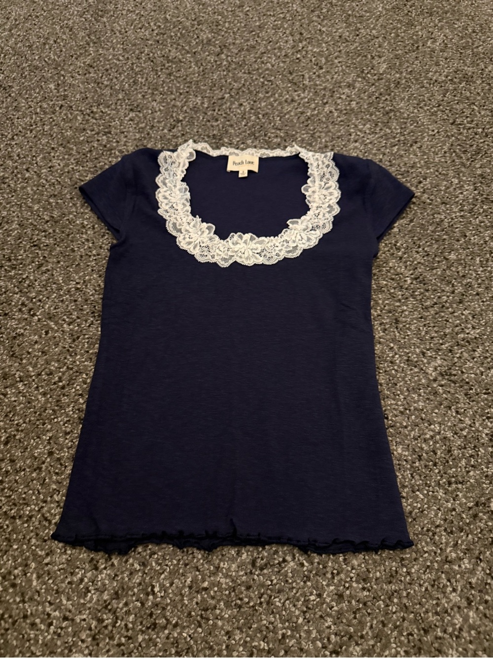 Womens be peach love California top small